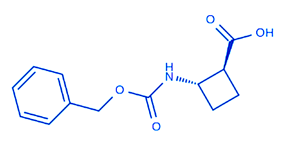 (1S,2S)-2-(((Benzyloxy)carbonyl)amino)cyclobutane-1-carboxylic acid