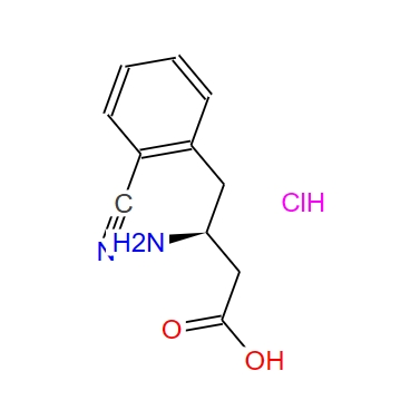 S-3-氨基-4-(2-氰基苯基)-丁酸.盐酸盐 270065-82-2