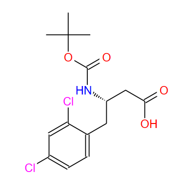 270063-48-4;BOC-(S)-3-氨基-4-(2,4-二氯苯基)-丁酸;Boc-(S)-3-Amino-4-(2,4-dichloro-phenyl)-butyric acid
