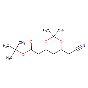 (4R-cis)-6-氰甲基-2,2-二甲基-1,3-二氧六环-4-乙酸叔丁酯 125971-94-0