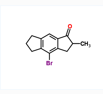 4-溴-2-甲基-2,3,6,7-四氢-s-indacen-1(5H)-酮	