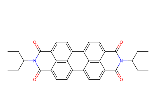 2,9-二(3-戊烷基)异喹啉并[4',5',6':6,5,10]蒽并[2,1,9-DEF]异喹啉-1,3,8,10(2H,9H)-四酮,