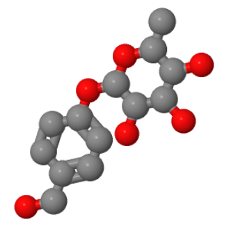 4-Hydroxymethylphenol 1-O-rhamnoside;478314-67-9