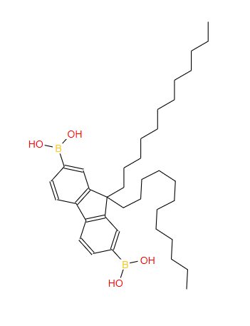 480424-86-0;9,9-双十二烷基芴-2,7-二硼酸;9 9-DIDODECYLFLUORENE-2 7-DIBORONIC ACID