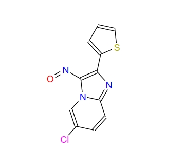 6-Chloro-3-nitroso-2-thiophen-2-yl-imidazo[1,2-a]pyridine 120451-10-7