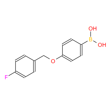 871125-82-5；4-(4'-氟苄氧基)苯基硼酸；(4-((4-fluorobenzyl)oxy)phenyl)boronic acid