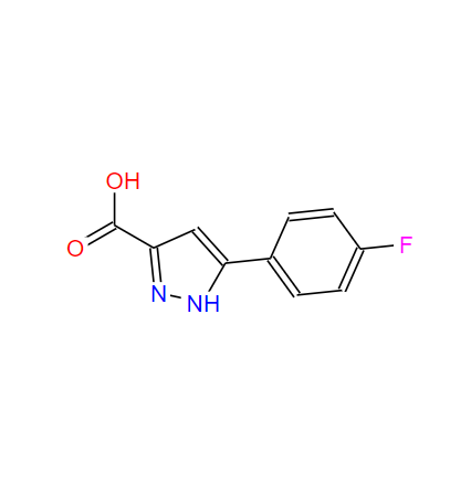 870704-22-6 5 - (4 - 氟苯基)-1H -吡唑-3 - 羧酸