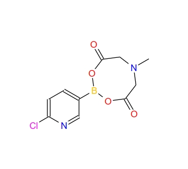 6-氯-3-吡啶硼酸甲基亚氨基二乙酸酯 1257642-71-9