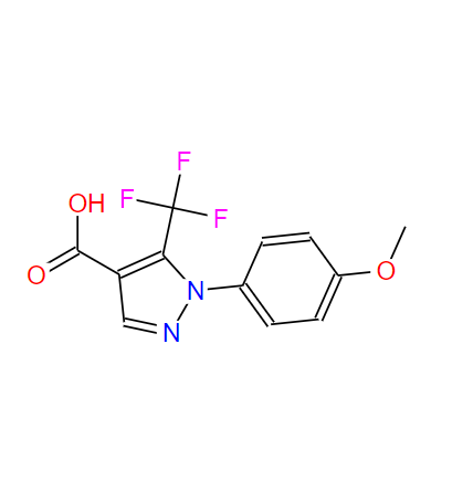 98534-83-9 1-(4-甲氧苯基)-5-(三氟甲基)-1H-吡唑-4-羧酸