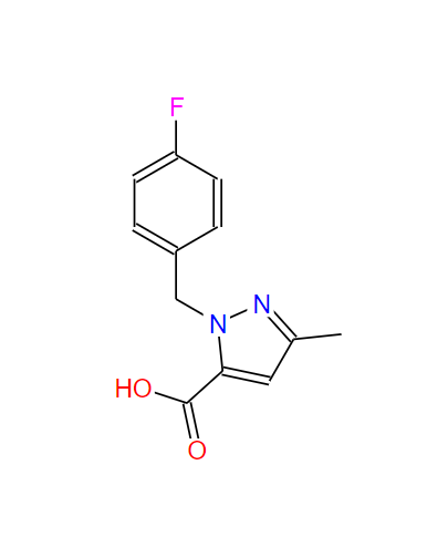 618070-43-2 1-(4-氟苄基)-3-甲基-1H-吡唑-5-甲酸