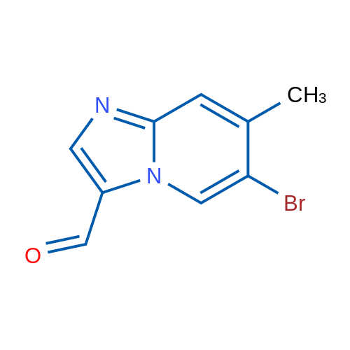 6-Bromo-7-methylimidazo[1,2-a]pyridine-3-carbaldehyde