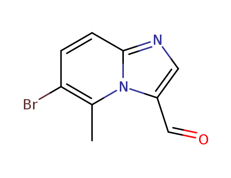 6-bromo-5-methylimidazo[1,2-a]pyridine-3-carbaldehyde