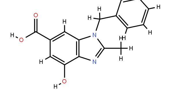 1-苄基-4-羟基-2-甲基-1H-苯并咪唑-6-羧酸（1640981-19-6）