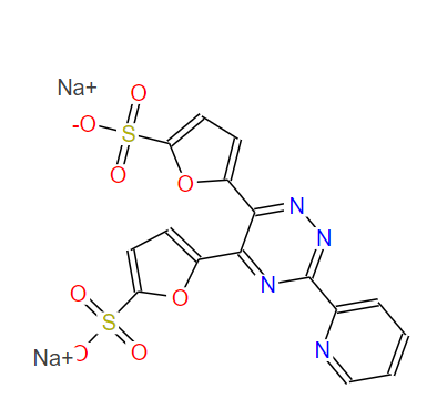 698999-54-1 3-(2-吡啶基)-5,6-双(5-硫代-2-呋喃基)-1,2,4-三嗪二钠盐水合物