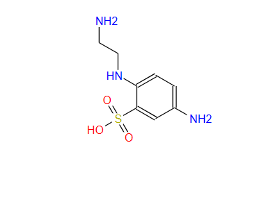 5-氨基-2-(2-氨基乙基)氨基]-苯磺酸；58104-84-0