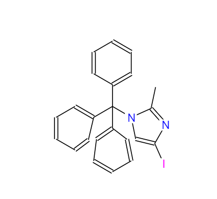 4-碘-2-甲基-1-(三苯基甲基)-1H-咪唑