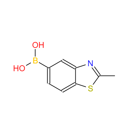 2-甲基苯并噻唑-5-硼酸