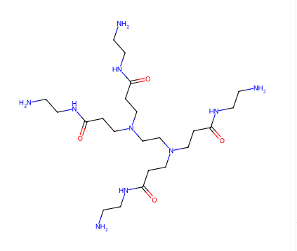  树状大分子的聚酰胺基胺 G0.5