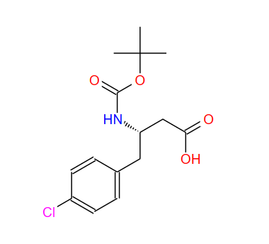 270596-42-4；BOC-(S)-3-氨基-4-(4-氯苯基)-丁酸；BOC-(S)-3-AMINO-4-(4-CHLORO-PHENYL)-BUTYRIC ACID