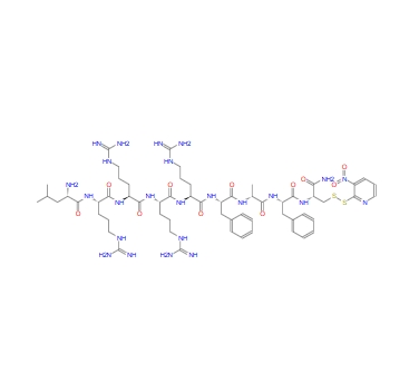 H-Leu-Arg-Arg-Arg-Arg-Phe-D-Ala-Phe-Cys(NPys)-NH2 173324-17-9