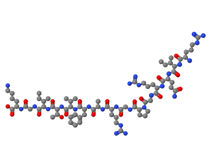 114991-28-5；ARG-ILE-GLN-ARG-GLY-PRO-GLY-ARG-ALA-PHE-VAL-THR-ILE-GLY-LYS