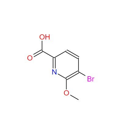 1214334-70-9 5-溴-6-甲氧基吡啶-2-羧酸