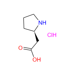 439918-59-9；(2R)-2-吡咯烷乙酸盐酸盐；D-BETA-HOMOPROLINE-HCL