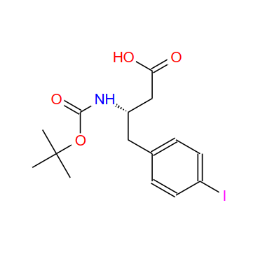 270065-71-9；BOC-(S)-3-氨基-4-(4-碘苯基)-丁酸；BOC-(S)-3-AMINO-4-(4-IODO-PHENYL)-BUTYRIC ACID