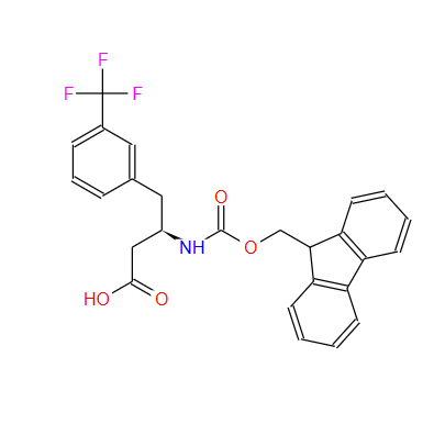 269726-75-2；FMOC-(R)-3-氨基-4-(3-三氟甲苯基)丁酸；Fmoc-(R)-3-amino-4-(3-trifluoromethylphenyl)-butyric acid