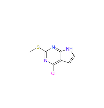 57564-94-0 4-氯-2-(甲硫基)-7H-吡咯并[2,3-D]嘧啶