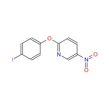 2-(4-iodo-phenoxy)-5-nitro-pyridine 620971-41-7