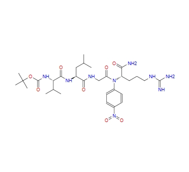 Boc-Val-Leu-Gly-Arg-pNA 68223-95-0