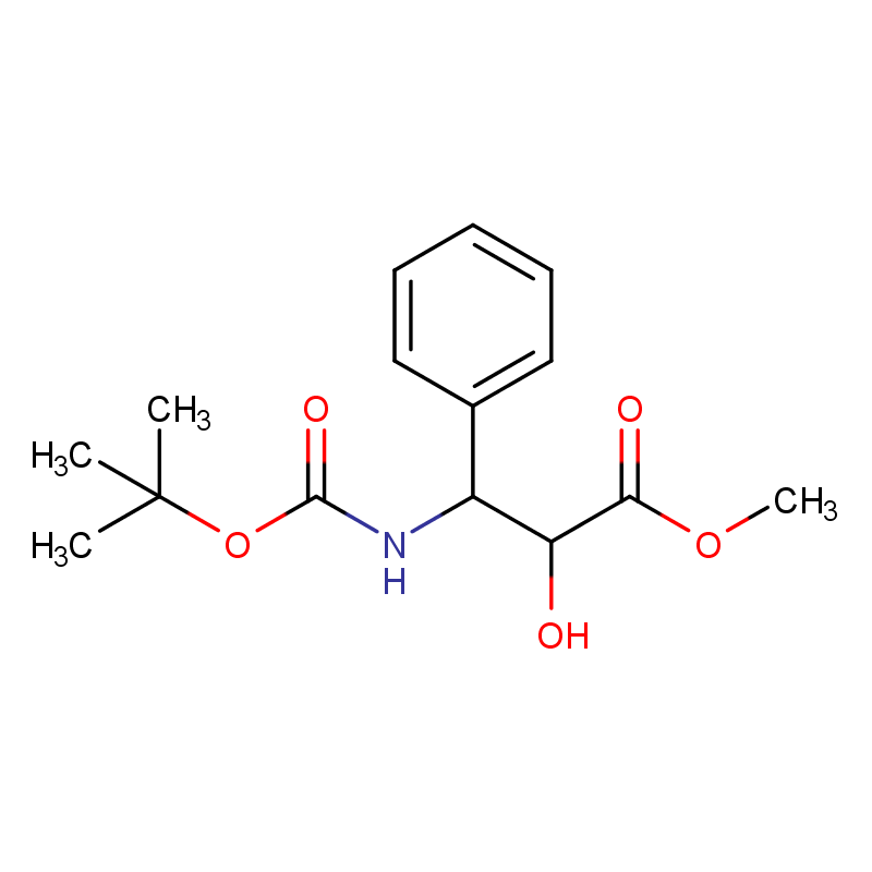(2R,3S)-N-叔丁氧羰基-3-苯基异丝氨酸甲酯 124605-42-1
