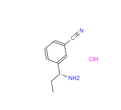 (R)-3-(1-氨基丙基)苯基腈盐酸盐
