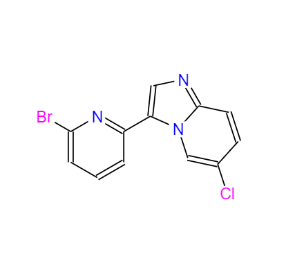 3-(6-溴吡啶-2-基)-6-氯咪唑并[1,2-A]吡啶