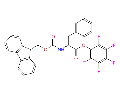 86060-92-6；N-芴甲氧羰基-L-苯丙氨酸五氟苯酯；FMOC-PHE-OPFP