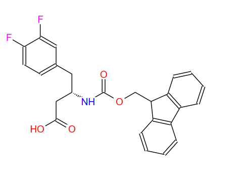 270063-55-3;FMOC-(S)-3-氨基-4-(3,4-二氟苯基)丁酸;FMOC-(S)-3-AMINO-4-(3,4-DIFLUORO-PHENYL)-BUTYRIC ACID