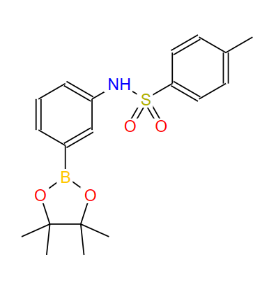796061-08-0;3-(对甲苯磺酰氨基)苯硼酸频哪酯;3-(TOLUENE-4-SULFONYLAMINO)PHENYLBORONIC ACID, PINACOL ESTER