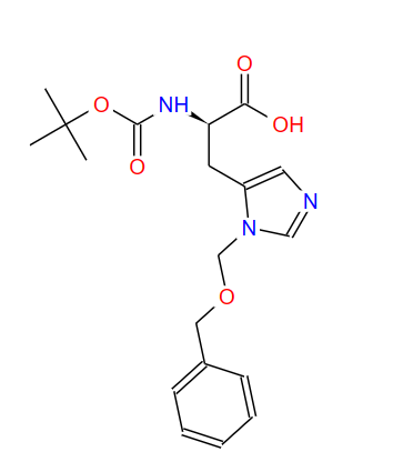 99310-01-7;N-叔丁氧羰基-N'-苄氧甲基-L-组氨酸;N-Boc-N'-benzyloxymethyl-L-histidine