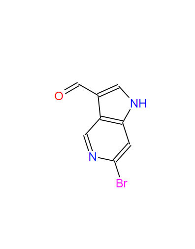 1000341-75-2 6-溴-1H-吡咯并[3,2-C]吡啶-3-甲醛