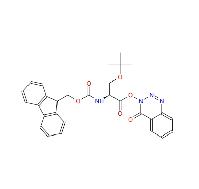 Fmoc-O-叔丁基-L-丝氨酸3,4-二氢-4-氧代-1,2,3-苯并三嗪-3-基酯 109434-27-7