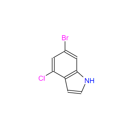 885519-01-7 6-溴-4-氯-1H-吲哚