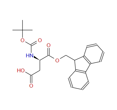 Boc-D-天冬氨酸α-9-芴基甲基酯 214630-04-3