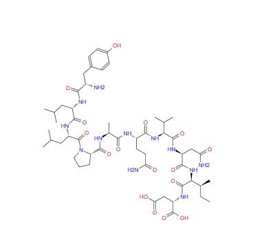 H-TYR-LEU-LEU-PRO-ALA-GLN-VAL-ASN-ILE-ASP-OH 156707-52-7