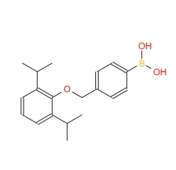 4-[(2′,6′-二异丙基苯氧基)甲基]苯硼酸 1072951-63-3