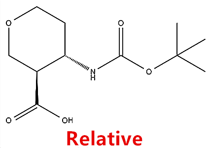 trans-4-(tert-butoxycarbonylamino)tetrahydropyran-3-carboxylic acid