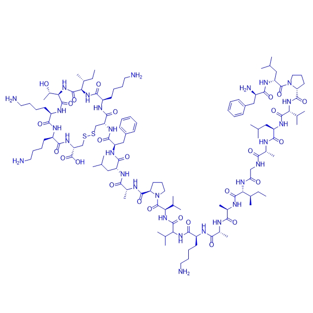 蛙皮抗菌肽Brevinin-1/145963-49-1/Brevinin-1