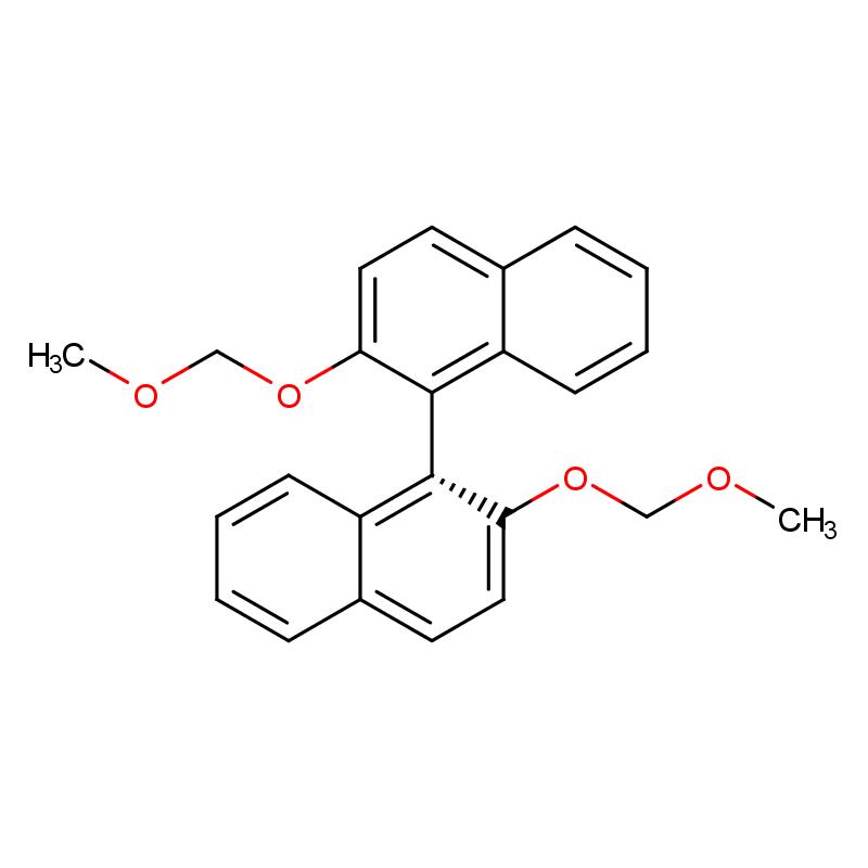 173831-50-0 (R)-(+)-2,2'-双(甲氧基甲氧基)-1,1'-联萘 结构式图片