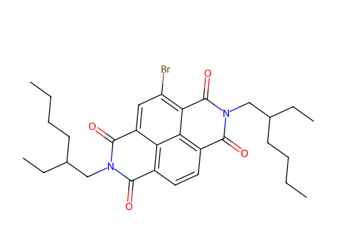 单溴代-萘四甲酰胺衍生物