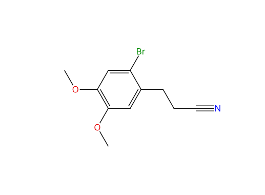 2-溴-4,5-二甲氧基-苯丙腈